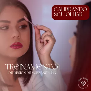 Imagem de capa para o Curso online Treinamento Design de Sobrancelha 