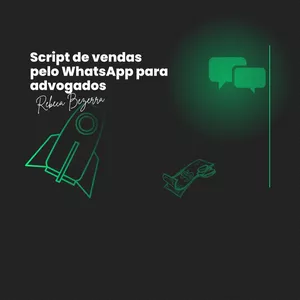 Imagem de capa para o Ebook Script de vendas pelo WhatsApp para advogados