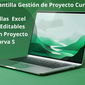 Imagen de portada para Curso online Plantilla Gestión de Proyecto Curva S