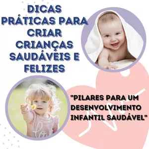 Imagem do curso Dicas práticas para criar crianças saudáveis e felizes