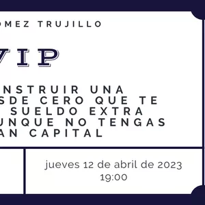 Imagen de portada para Ebook Entrada VIP