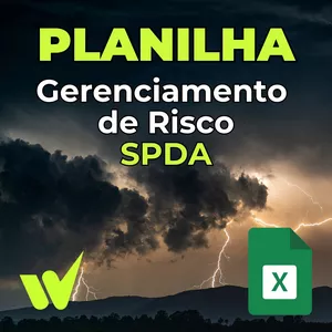 Imagem de capa para o Curso online PLANILHA - GERENCIAMENTO DE RISCOS DE SPDA (NBR 5419)