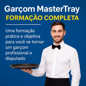 Imagem do curso Garçom MasterTray – Formação Completa 