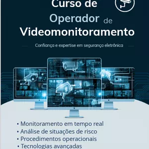 Imagem do curso Formação Profissional em Operação de Videomonitoramento (CCO)