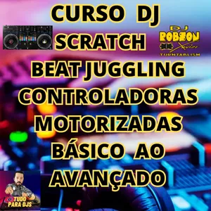 Imagem do curso CURSO DE DJS SCRATCH E BEAT JUGGLING CONTROLADORA NORMAL (REV1) E MOTORIZADA (REV 7 TOCADISCO)