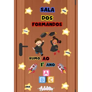 Imagem de capa para o Ebook Painel Porta Sala dos Formandos 