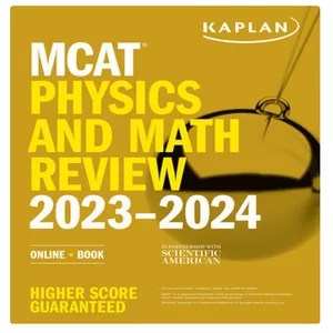 Cover image for Ebook MCAT Physics and Math Prep Guide 2023–2024 – High-Yield Practice Questions &amp; Review PDF for Online Study Success - PDF