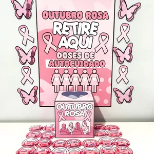 Imagem de capa para o Ebook Cantinho Motivacional - Outubro Rosa 