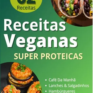 Imagem de capa para o Curso online 62 Receitas Veganas Super Proteicas