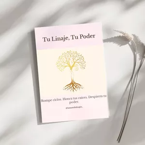 Imagen de portada para Ebook Tu Linaje, Tu Poder: Rompe ciclos. Honra tus raíces. Despierta tu poder