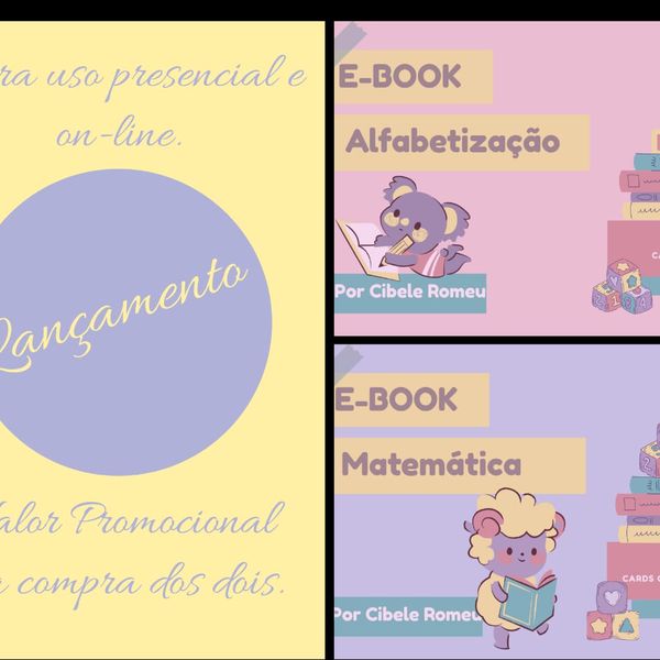 Combo E Books Alfabetizacao E Alfabetizacao Matematica Cibele Romeu Peixe Learn A New Skill Ebooks Or Documents Hotmart