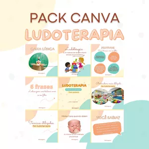 Imagem de Pack Canva Ludoterapia criado por Kétheryne Bruna Alves da Silva na hotmart