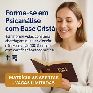 Imagem do curso Psicanálise cristã