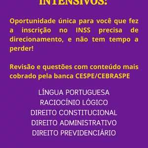 Imagem de capa para o Curso online Intensivo Preparatório INSS