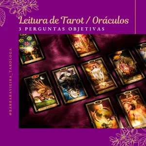 Imagem de capa para o Serviço online Oráculos - 3 Perguntas/ Leitura de tarot