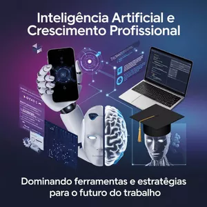 Imagem do curso Inteligência Artificial e Crescimento Profissional: Dominando Ferramentas e Estratégias para o Futuro do Trabalho