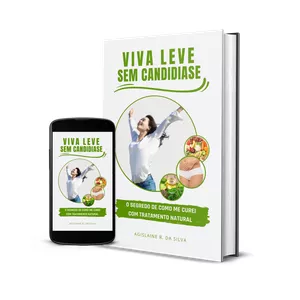Imagem de capa para o Ebook Viva leve SEM CANDIDIASE
