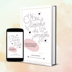 Imagem de capa para o Ebook {FRASES PARA BORDAR} Meu livrinho de emoções