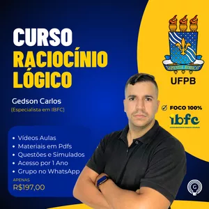 Imagem de capa para o Curso online Curso de Raciocínio Lógico - UFPB