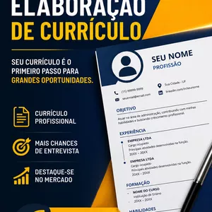 Imagem do curso Elaboração de Currículo