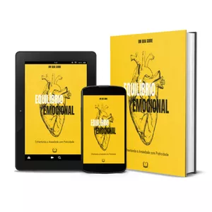 Imagem de capa para o Ebook Equilíbrio Emocional - Enfrentando a Ansiedade com Praticidade.
