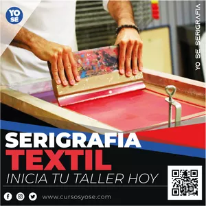 Imagem principal do produto Serigrafia Textil como Negocio
