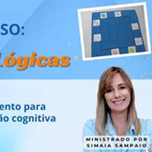 Imagem de capa para o Curso online MATRIZES LÓGICAS - Instrumento para estimulação cognitiva