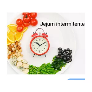 Imagem de capa para o Ebook Jejum Intermitente