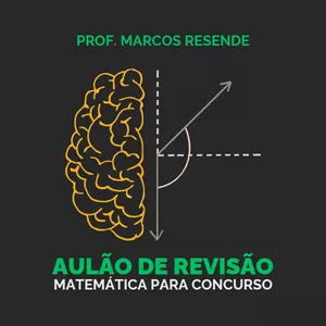 Imagem de capa para o Curso online Aulão de revisão | Matemática para Concurso 