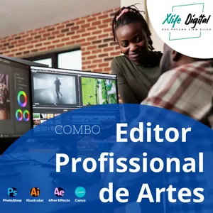 Imagem de capa para o Curso online Editor Profissional de Artes