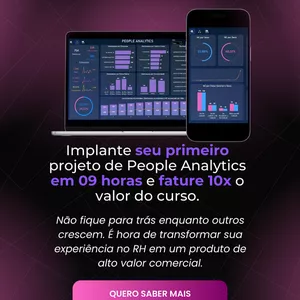 Imagem de People Analytics com Power BI - Trilha Essence HR Analytics criado por GARHA Treinamento e desenvolvimento ltda na hotmart