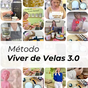 Imagem de capa para o Curso online Método Viver de Velas 3.0
