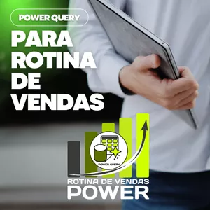 Imagem de capa para o Curso online POWER QUERY PARA ROTINA DE VENDAS - MDLZ
