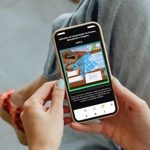 Imagem de capa para o Curso online Aplicativo Interpretação de Exames Laboratoriais e de Imagens Para Celulares Androides