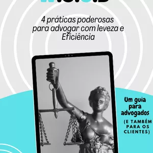 Imagem de capa para o Ebook Ebook Método WOOD: 4 práticas poderosas advogar leveza