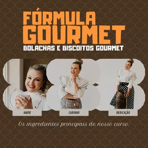 Imagem de capa para o Curso online FÓRMULA GOURMET