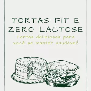 Imagem de capa para o Ebook Tortas Fit e zero lactose: tortas deliciosas para você se manter saudável.
