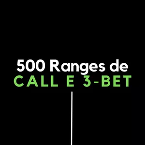 Imagem de capa para o Ebook Mais de 500 Ranges de Call e 3-bet