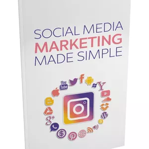 Cover image for Ebook Marketing digital de redes sociais simplificado