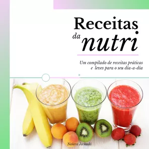 Imagem de capa para o Ebook E-book de receitas fit