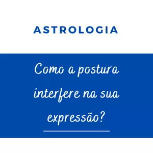 Imagem de capa para o Curso online Com a postura interfere na sua expressão de vida!
