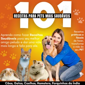 Imagem do curso Livro de Culinária Animal - 101 Receitas para Pets mais Saudáveis