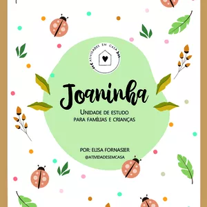Imagem de capa para o Ebook Unidade de estudo: Joaninhas
