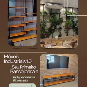 Imagem de capa para o Curso online Móveis Industriais 1.0: Seu Primeiro Passo para a Independência Financeira