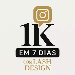 Imagem de capa para o Curso online 1K em 7 dias com Lash Design