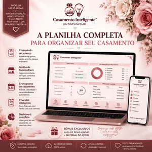 Imagem do curso Casamento Inteligente™ | Planilha Completa para Organização do Casamento