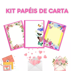 Imagem de capa para o Ebook Kit Papéis De Carta
