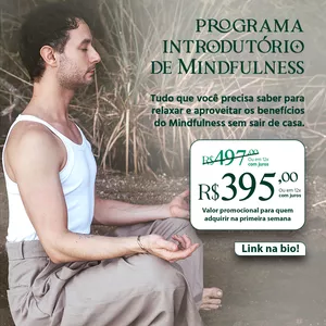 Imagem de capa para o Curso online Programa Introdutório de Mindfulness 