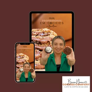 Imagem de capa para o Ebook EBOOK 25 RECEITAS DE COOKIES