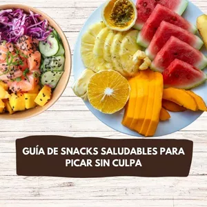 Imagen de portada para Ebook Guía de Snacks Saludables para Picar sin Culpa